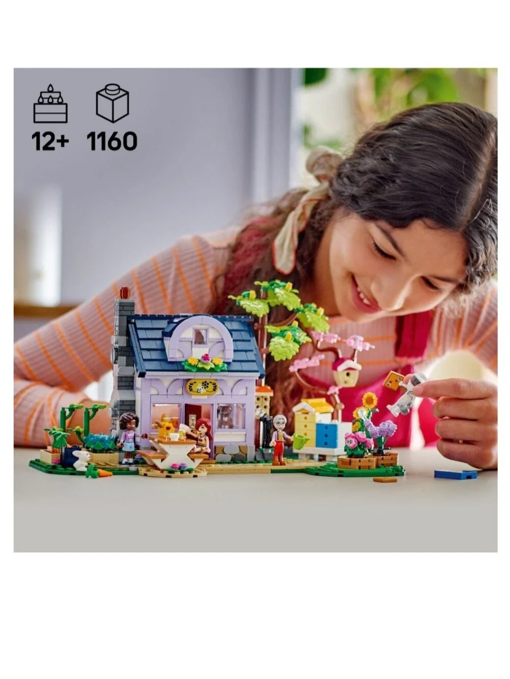 NIB LEGO Friends Beekeepers' House and Flower Garden 42669 – 1161 Pcs Nature